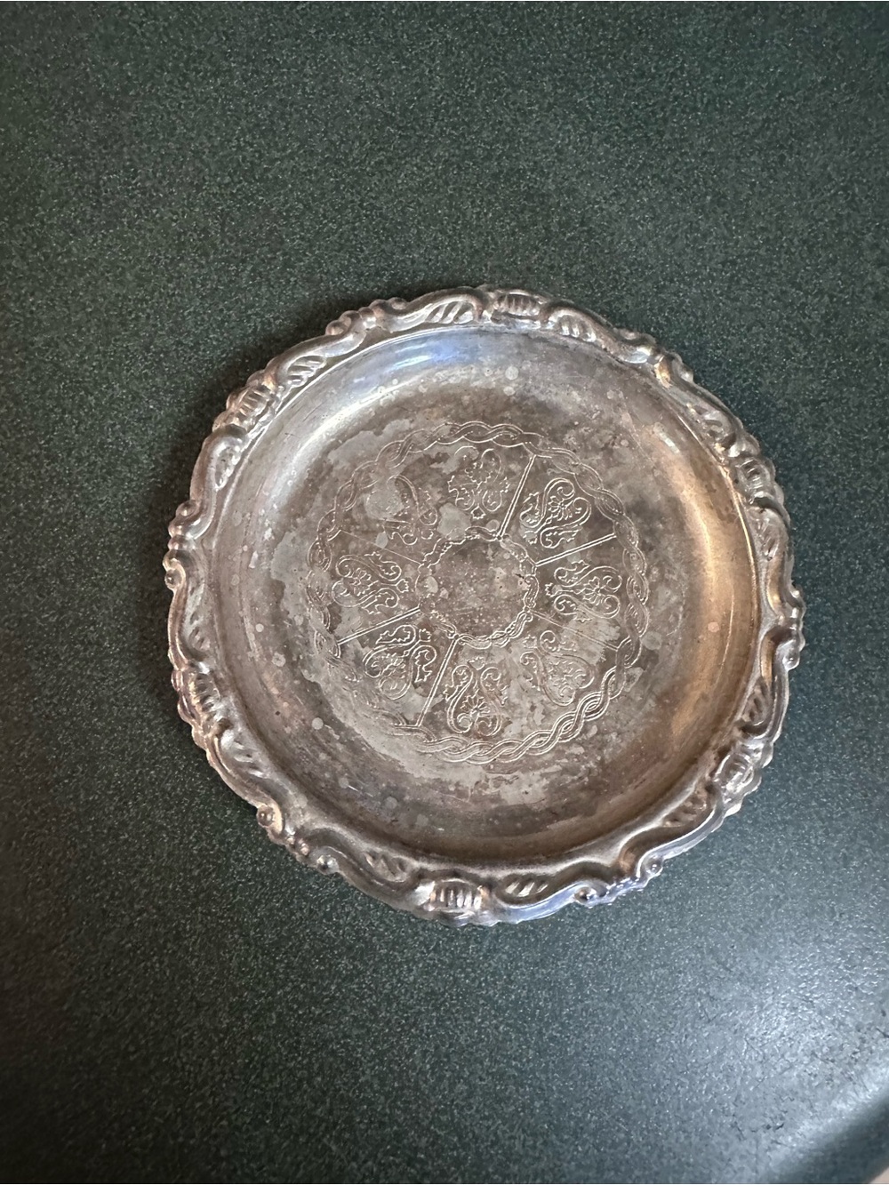 Trinket Dish Silver Plated